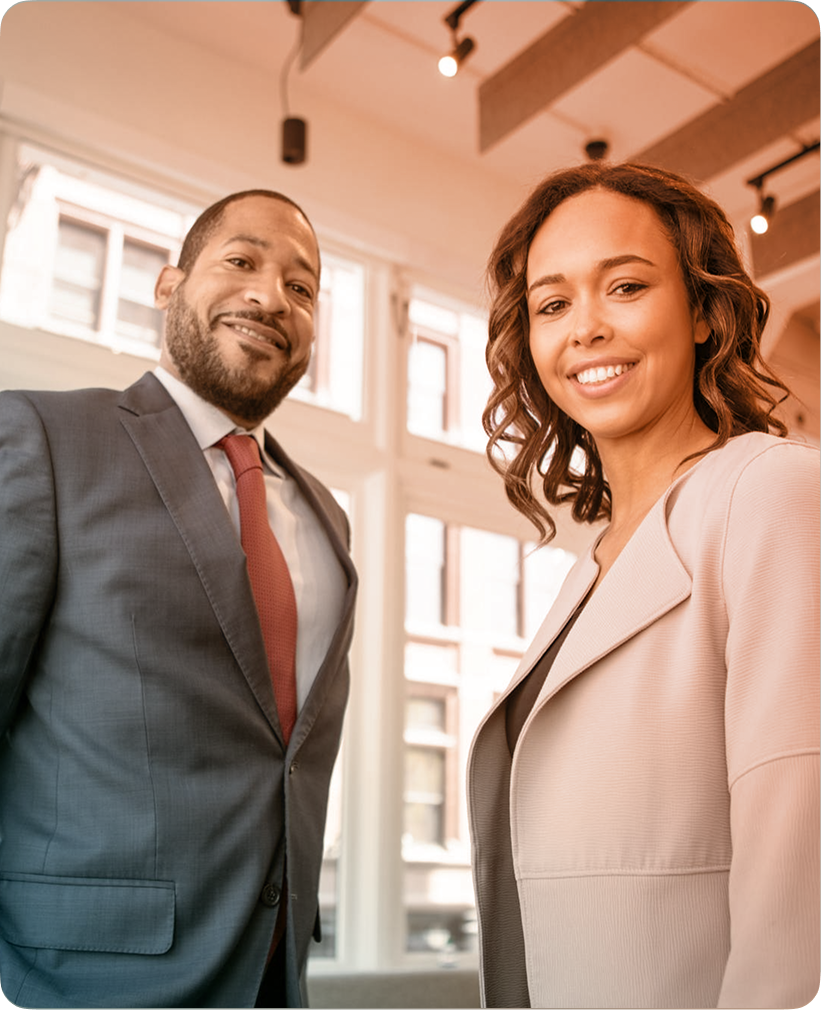 Professional team meeting