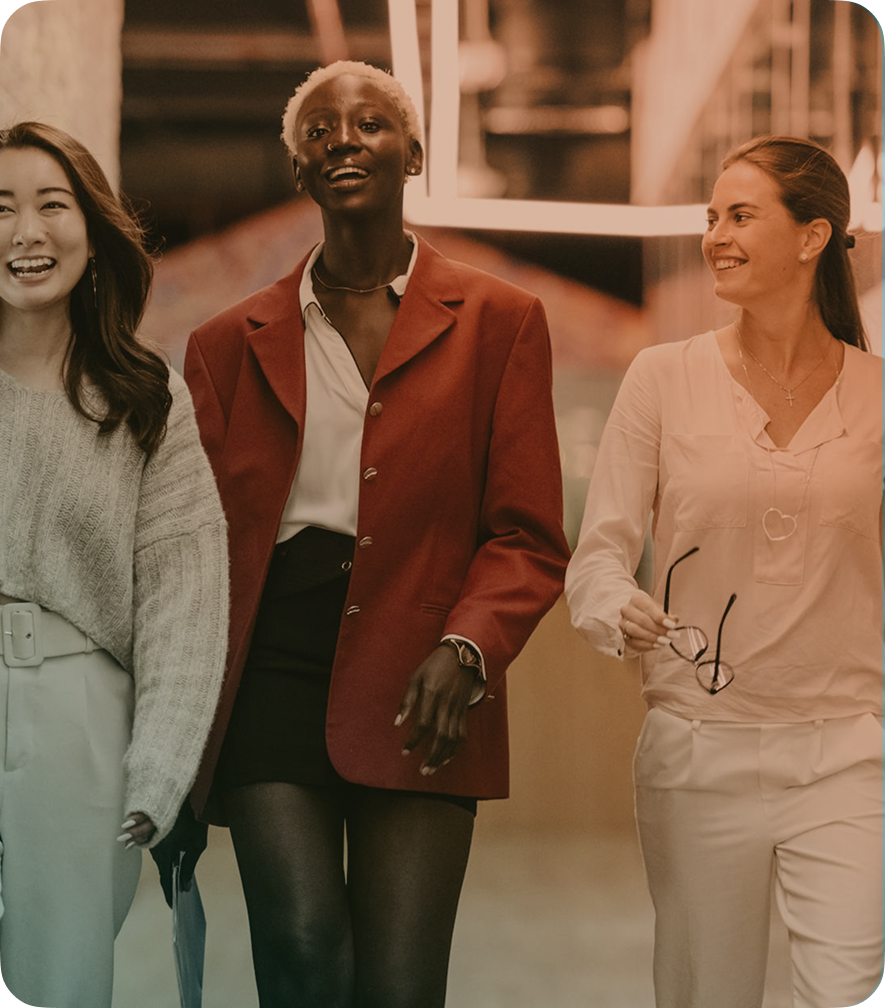 Diverse professional team